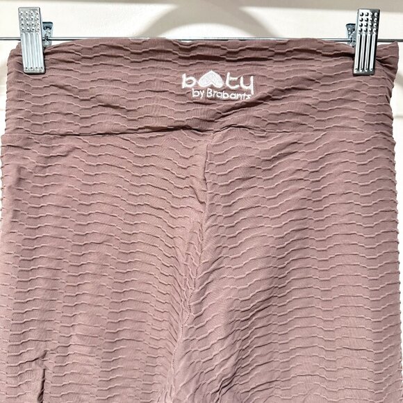 Booty By Brabants Dusty Rose Mauve Full Length Leggings - Picture 3 of 10